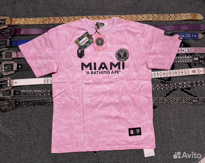 Футболка Bape x Inter Miami (хит 2024)