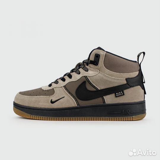 Кроссовки Nike Air Force 1 Mid With Fur