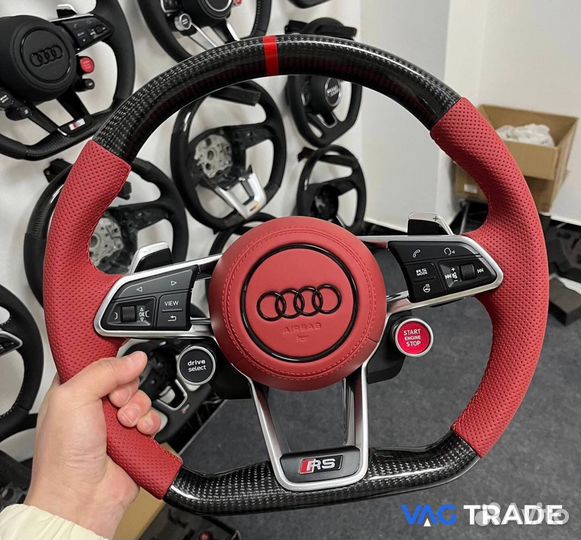 Спортивный руль Audi RS / custom