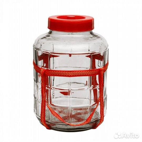 Банка 18 литров с гидрозатвором