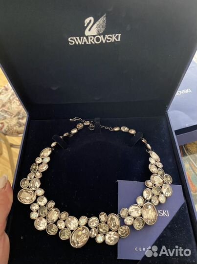 Swarovski колье оригинал