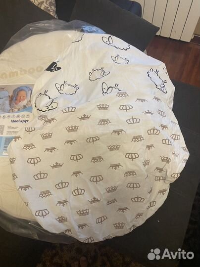 Матрас детский круглый 75х75