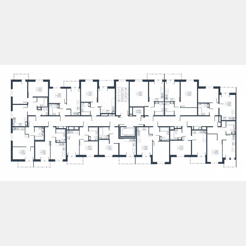 1-к. квартира, 34,3 м², 5/8 эт.