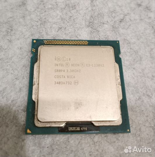 Intel Xeon E3 1230 v2 аналог i7 3770