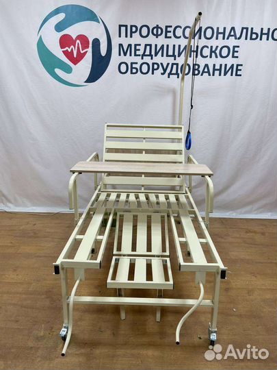 Кровать медицинская с кардио-креслом