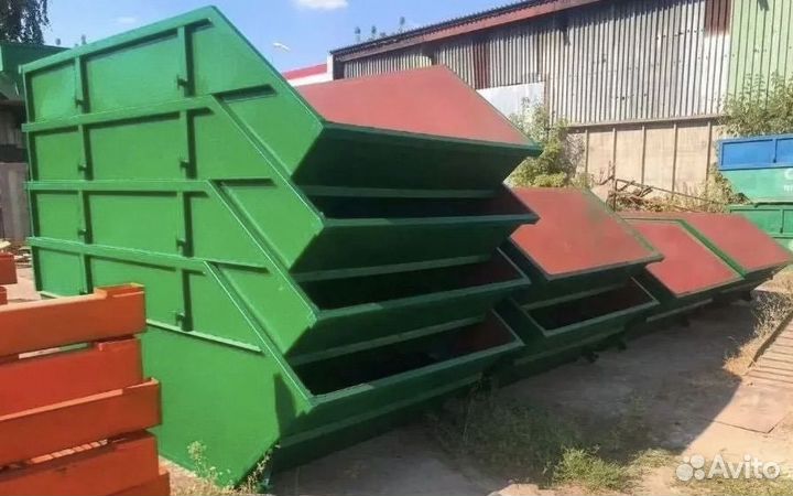 Бункер для мусора 8 м3 мусорный контейнер 2/3 мм