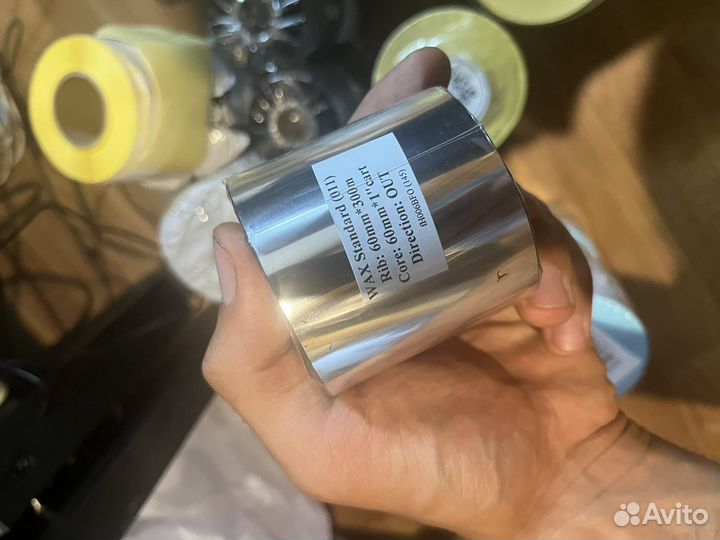 Термоэтикетки и Риббоны