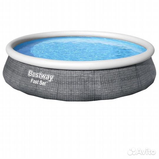 Бассейн надувной Bestway Fast Set, 396 x 84 см