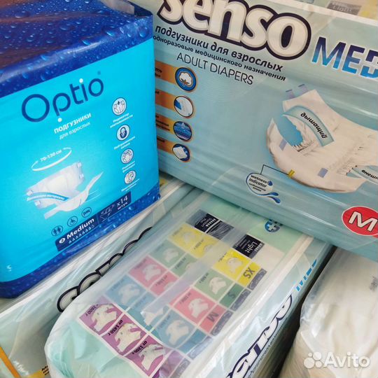 Пеленки и Памперсы для взрослых Senso plus 6