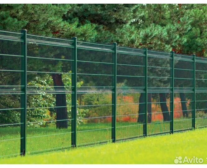 3Д забора / 3D сетки