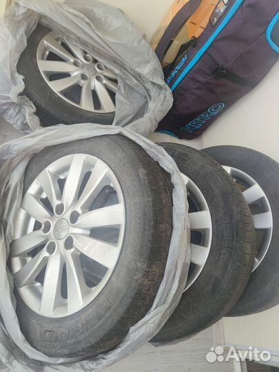 Оригинальные литые диски на kia R16