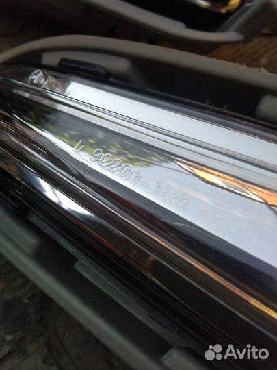 Hyundai Solaris противотуманная фара