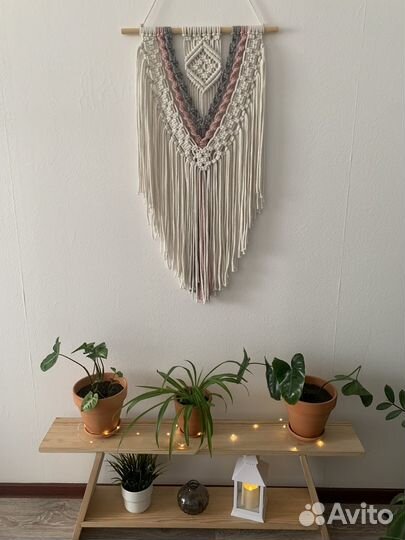 Настенное панно макраме