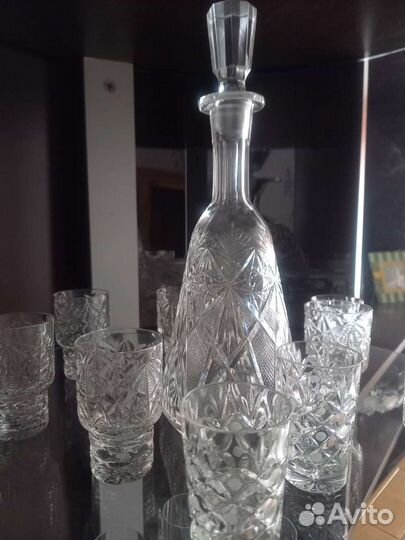 Рюмки хрустальные