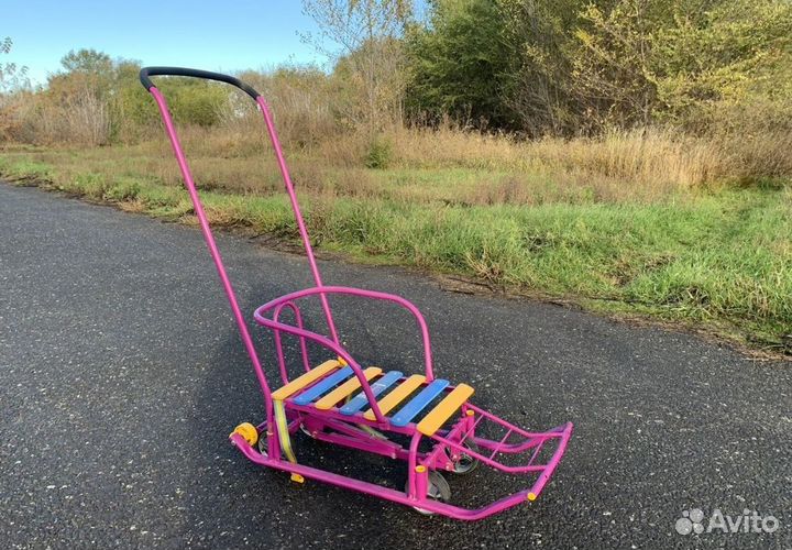 Санки на 4-х колёсах