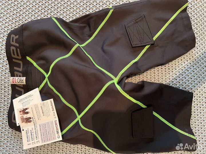 Белье-шорты с раковиной bauer core 1.0, sr