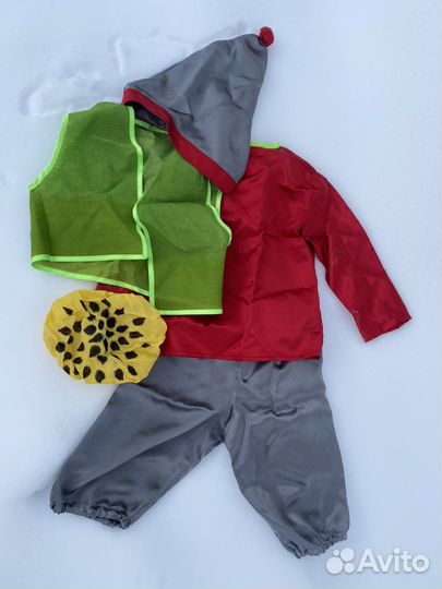 Новогодний костюм Петрушки