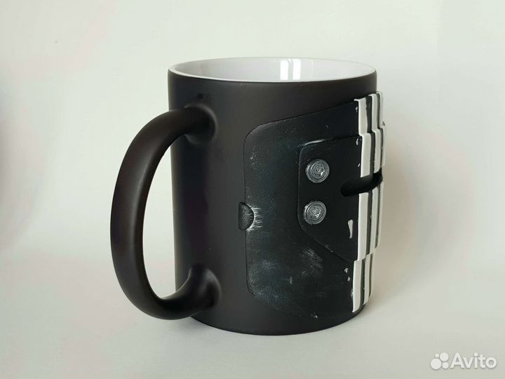 Черная кружка хамелеон Killa Escape from Tarkov