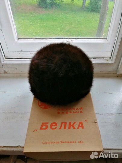 Шапка норковая женская