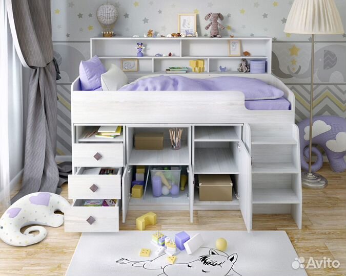Кровать-чердак Малыш 5