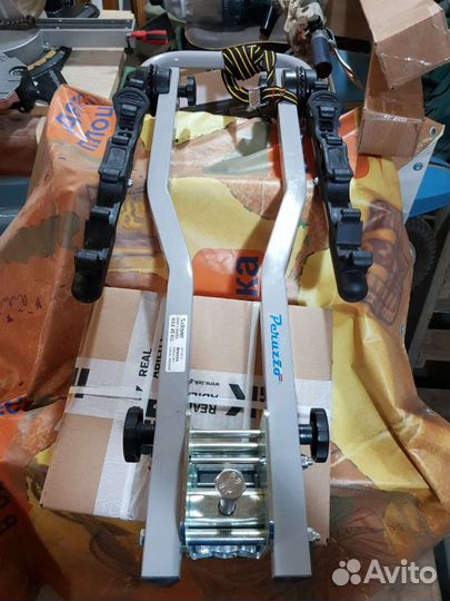 Велокрепление на фаркоп 3 велосипеда