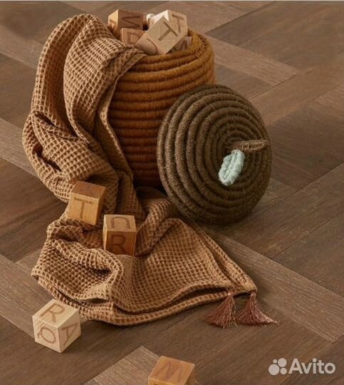 Покрывало hm home Плед вафельный zara home h&m