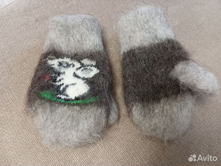 Варежки детские