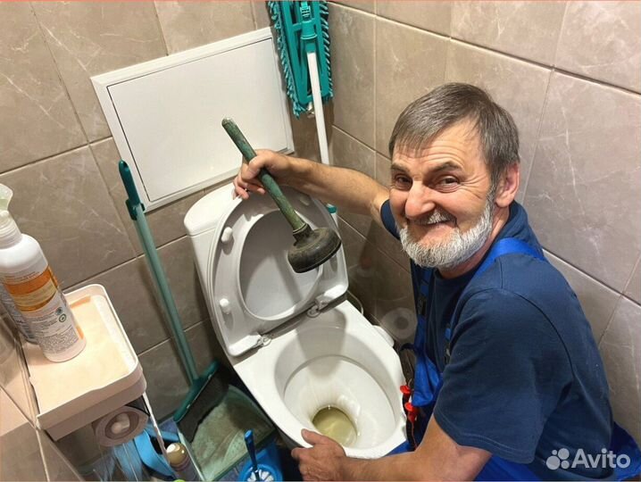 Услуги Сантехника Водопроводчик Устранение засоров