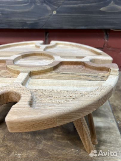 Винный столик менажница