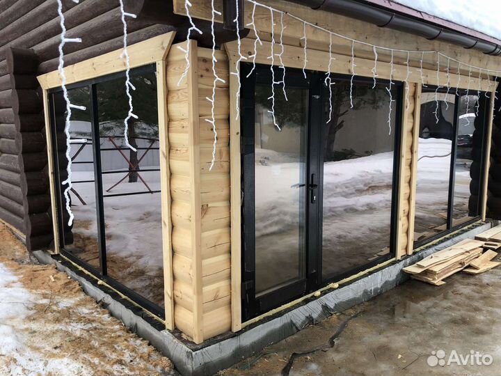 Панорамные окна, остекление Террас и Веранд