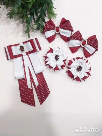 Школьный комплект в цвете Бордо