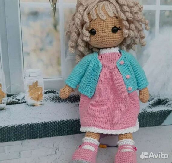Вязаная кукла
