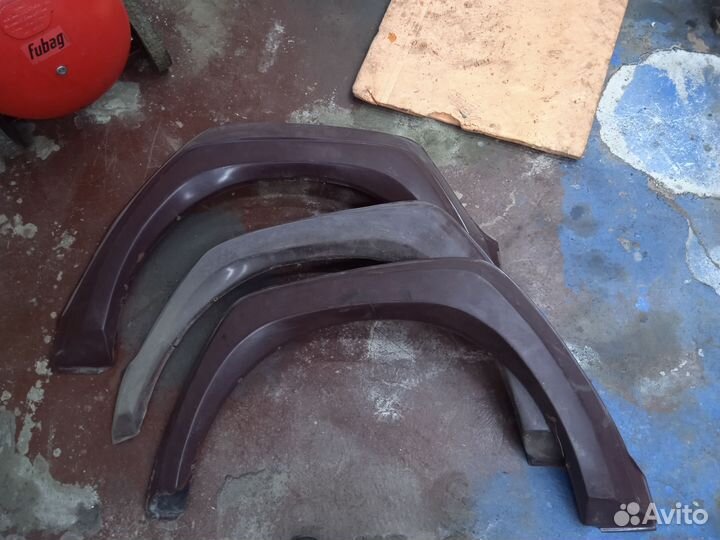 Расширители арок на ниву 2131