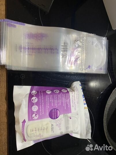 Пакеты для грудного молока avent