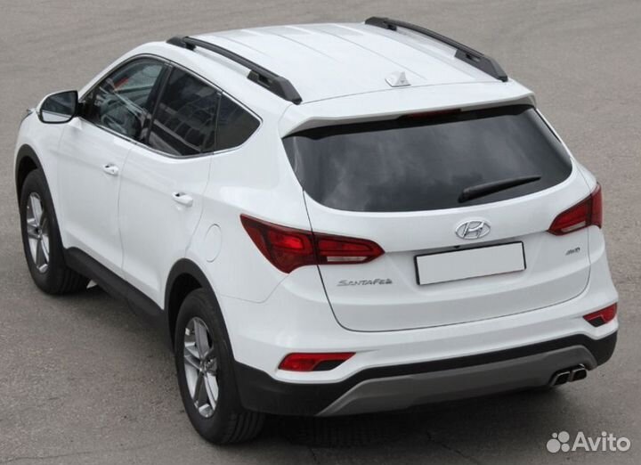 Багажник - рейлинги апс на крышу Hyundai Santa fe