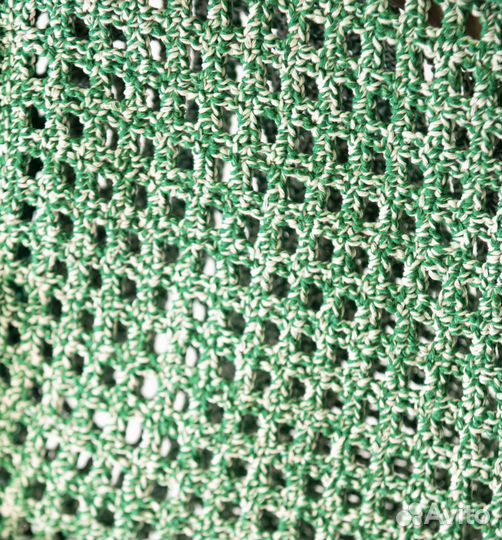 Вязаная сумка-авоська ручной работы