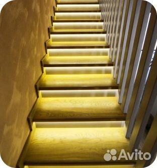 Подсветка лестницы с датчиками движения