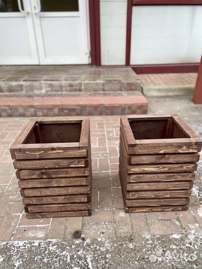 Кашпо для туи. Ящик для цветов