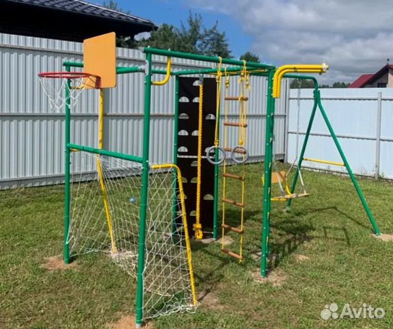 Уличный детский спортивный комплекс для дачи, сада