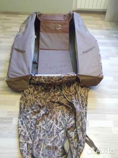 Лежачая засидка на гуся