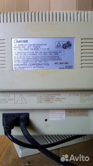 Ретро Монитор Daytek 1994 г