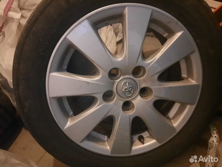Диски литые комплект r16 на Toyota Corolla 185/65