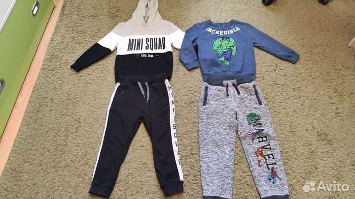 Пакет одежды на мальчика 5-6 лет