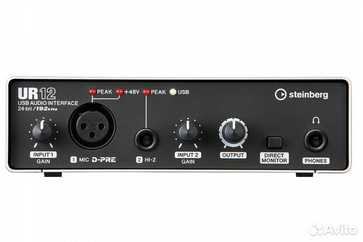 Steinberg UR12 USB - аудиоинтерфейс