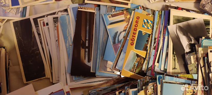 Открытк советские СССР, иностранные