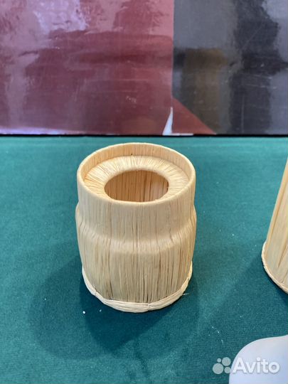 Флакон от духов ГДР Фарфор