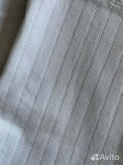 Джинсы lime со стразами