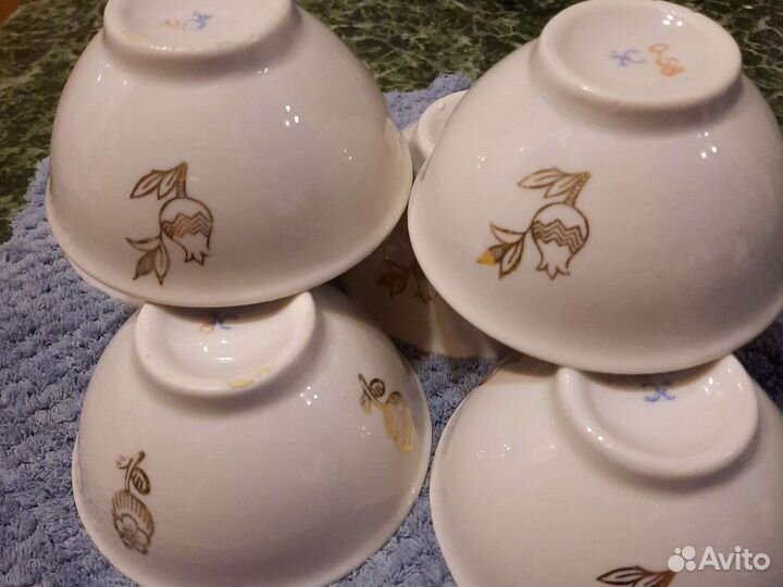 Пиала 50 лет СССР набор 6 шт