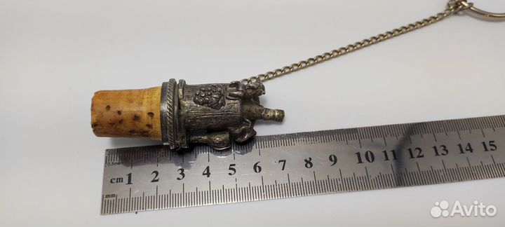 Пробка для бутылки олово Д4493 размер и состояние