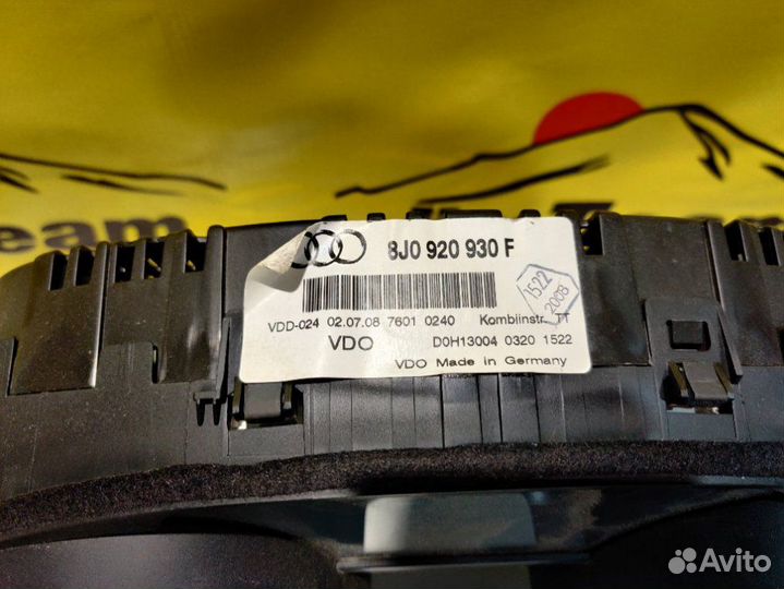 Панель приборов спидометр Audi Tt 8J3 ccza 2009